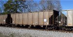 HBWX 99346 02-2000 built Trinity 4418cf Exceeds Plate F 8-gate rapid-discharge hopper eastbound and loaded on NS by Sectionline Street in Gurley AL 2:21PM 01-18-2015